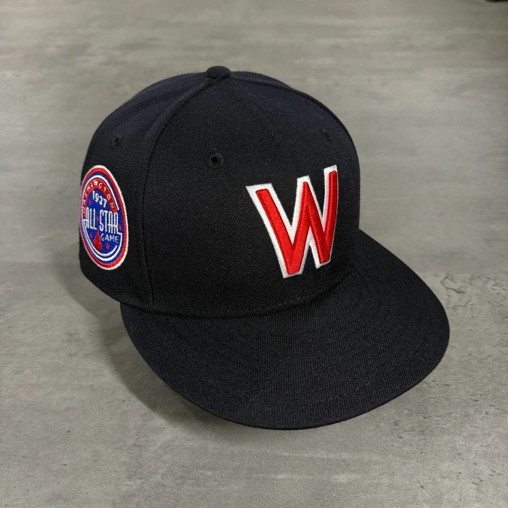 Hat Club Washington‎ Senators Hat New Era Cap 7 5/8 Cooperstown Throwback Fitted